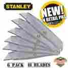 10-099 Stanley Classic 99 Grey Steel 6 In Utility Knife With 3 Blades Pack 4883183161838