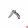 13273 Imacasa Camo Folding Knife With 3 Stainless Steel Blade
