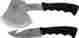 28634181025 028634181025 Smith Wesson Kraton Rubber Handle Bullseye Knife Axe Combo 1