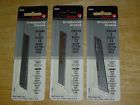 3211 3254 Red Devil New Lot Of 3 Breakaway Blade Pack Fits 3210 And Knives Nos 075339032541