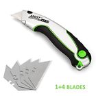 43244-4758 Welquic New Green Assist Utility Knife Retractable Blades 674023756550 43244-4758 Welquic New Green Assist Utility Knife Retractable Blades 674023756550