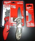 48-22-1990c48-22-1905 Milwaukee Flip Utility Knife 045242487936