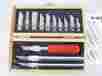 5082 X-acto No Basic Knife Set Hunt Mfg Usa Wood Chest Box 5082 X-acto No Basic Knife Set Hunt Mfg Usa Wood Chest Box