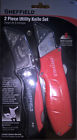 0768124 58810 Sheffield Piece Utility Knife Set 076812588104