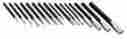 25141060164 6016 Sk Hand Tool Skt 16 Piece Punch Chisel Set With Lifetime Warranty Us Made