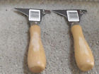 65694 00001 David D Jones Mnpls Minn New 2 Nos Vintage Wood Handle 1 Laub Roof Knife Usa