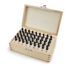 6610 Tekton Letter Alphabet Number Stamp Set Steel Punch Kit Metal Wood Emboss Hobby New 36 020209066102