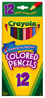 71662040123 68-4012 Crayola Pencils Colord
