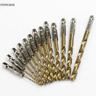 O041 681155219488 Unbranded New High Speed Steel Titanium Coated Drill