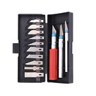 723044237330 Unbranded Hobby Razor Knife Set With Blades Case