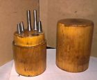 74-s General Tools Vintage Drive Pin Punch Set In Nice Wooden
