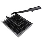 745272806553 Unbranded New Black Ruler Paper Cutter Trimmer Metal