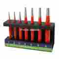 854500 Narex 7 Piece Alignment Pin Center Punch Set Drifts 1-8 Mm Hcs 55 Hrc
