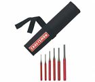 9-1345 Craftsman Piece To Pin Punch Set With Storage Roll Usa