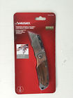 97211 2.4 Folding Knife Wooden Husky . Handle Utility Lock-