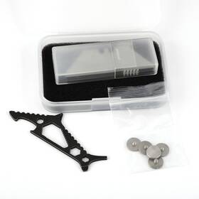 9tiedc 709226568430 Zs-01 Utility Knife Replacement Kit 10 Razor Blades 5 Screws And Multi