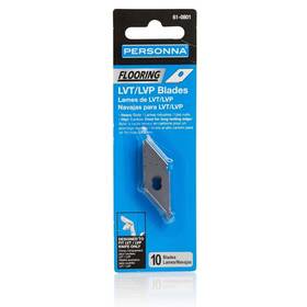 61-0801 Accutec Personna Lvt Flooring Replacement Blades - 10-pack High Carbon Steel For Ma