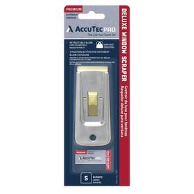 Accutec Pro 843382107956 Heavy Duty Window Scraper With 5 Blades Full Metal Body For Longevity And High C Accutec Pro 843382107956 Heavy Duty Window Scraper With 5 Blades Full Metal Body For Longevity And High C