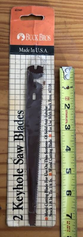 Vj01 Ace Keyhole Saw Blade Set 2-pk