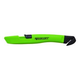 Acme United Corporation 17969 Safety Ceramic Blade Box Cutter 0.5 Inch 5.7 Plastic Handle Green