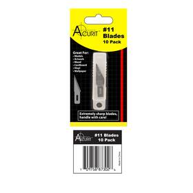 Acurit 709758873026 #11 Blade 10 Pack