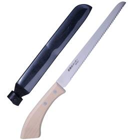 Allex 34101 Insulation Knife Wood Handle 8 Inch Long Cut Japanese Stainless Steel Insulatio