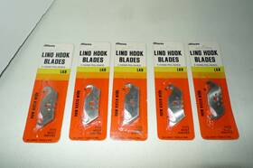 Allway 037064070113 Vintage N.o.s. Lkb Linoleum Hook Blades New Extra Wide Hand Polished 25