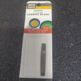 Allway Tools Inc 037064065508 Cb20 Carded Tungsten Carbide Double Edge Scraper Blade 2 W Inch