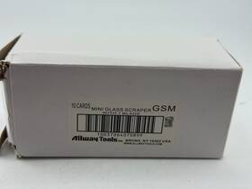 Allway Tools Inc 037064070892 Gsm Carded Master Painter Mini Glass Scraper Pack Of 10 Assorted Colors