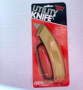 66069 American Line Heavy Duty Utility Knife Vintage New Old Stock