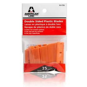 American Line 843382100339 25pc Plastic Blades 20 Bg/ct 10 Ct/cs