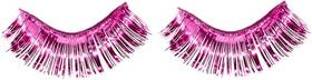 Amscan 397281 Pink Tinsel Eyelashes - 1 Pair 1/2 Inch X Lightweight And Easy To Apply