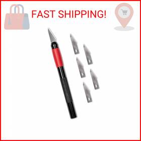 Angelus 086366992142 Detail Knife Precision Blade For Cutting Paper Tape Vinyl Shoes And 5