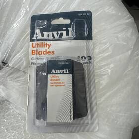 Anvil 843382101022 Utility Blades 100-piece