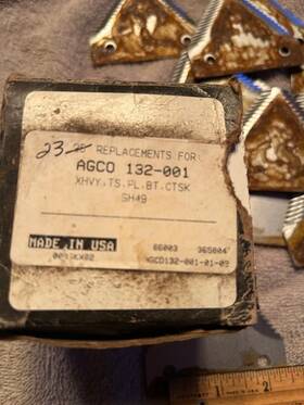 132-001 Arco Up For Sale Is A Replacement Cutter Knife Blade Set Agco Part Number