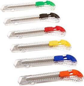 As Shown 034054557579 Universal Razor Blade Knives For Home And Office 6-pack