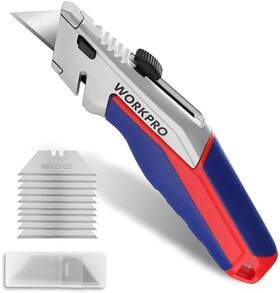 As Shown 820909606512 Workpro Retractable Utility Knife Quick-change Box Cutter Twine 10 Ex As Shown 820909606512 Workpro Retractable Utility Knife Quick-change Box Cutter Twine 10 Ex
