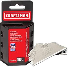 Cmht11921a As Shown Craftsman Utility Knife Blades 100 Pack For Drywall