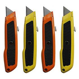 Atb 795735219782 4 X Optic Utility Knife Box Cutter Super Heavy Duty Retractable Razor Blade Tool Atb 795735219782 4 X Optic Utility Knife Box Cutter Super Heavy Duty Retractable Razor Blade Tool