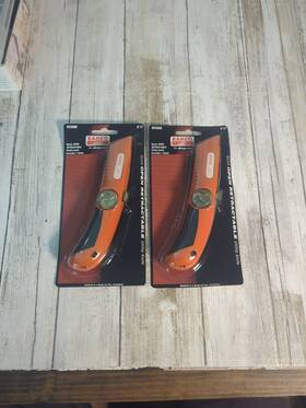 Bahco Snap-on 311518261290 2 Snap-on Retractable Utility Knife Box Cutter