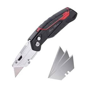 Bates Choice 850025106528 Bates- Box Cutter Utility Knife Folding Razor Kni