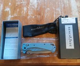 Benchmade 18060 New Unused Larger Size Locking Knife With Box