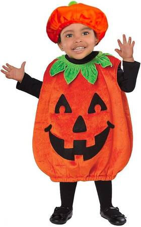 Bigotters 632096631730 Halloween Pumpkin Costume Set Infant Toddler Cosplay