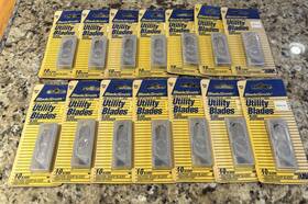 Blade Smith Ib10-157 14 - #92 Style H.d. .025 Utility Blades Lot Of 14pc. New