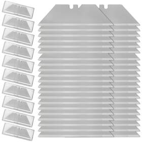 Jr240422017 Bonsicoky 100 Pack Utility Knife Blades Sk5 Steel Box Cutter Replacement