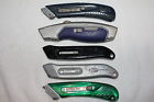 Udbc055 Box Various Utility Cutters Colors Knife Assorted 5 Lot