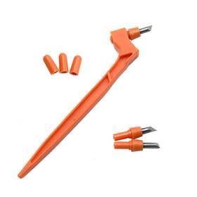 Bqwanfa 717382058214 3pcs Craft Cutting Tools Pen 15degree 30 Degree 45degree 3 Rotating Blade Cr