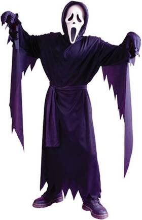 Brand Chaks 023168088741 Funworld Licensed Scream Ghost Face Boys Costume Brand Chaks 023168088741 Funworld Licensed Scream Ghost Face Boys Costume