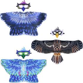 Brand Creatoy 600358307761 Bird-costume For Kids Eagle-wings Parrot Owl Hawk Dress Up Eagle Bulk