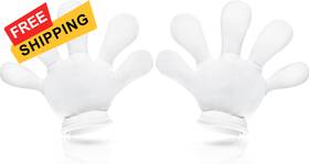 Bq-geyoga-361006 Brand Geyoga 1 Pair 4 Pairs White Jumbo Cartoon Hands Fingers